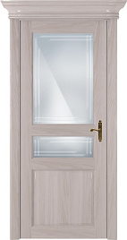 Недавно просмотренные - Дверь Статус CLASSIC 533 ясень, стекло сатинато с алмазной гравировкой грань