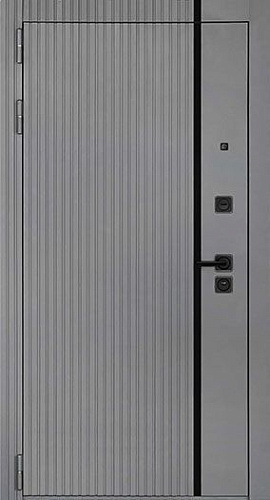 Входная дверь Президент Лайн, силк титан/панель на выбор