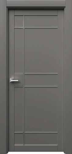 Дверь Ронд3 эмаль серая, глухая