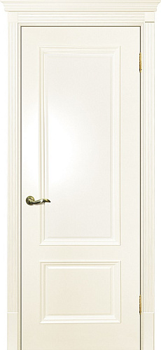 Дверь Текона эмаль Smalta 07 слоновая кость RAL 1013, глухая