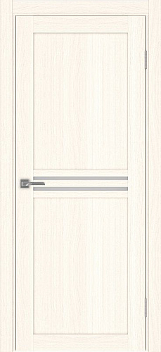 Дверь Эко 552.12 ясень светлый, сатинат
