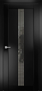 Недавно просмотренные - Дверь Оникс Контур эмаль черная по МДФ, глухая