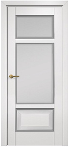 Недавно просмотренные - Дверь Оникс Тоскана 4 эмаль белая/RAL 7040, сатинат белый