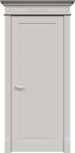 Дверь Рим эмаль латте, глухая