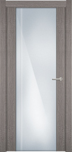 Недавно просмотренные - Дверь Статус FUTURA 331 дуб серый, стекло каленое 8 мм с вертикальной гравировкой