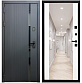 Схожие товары - Входная дверь Матадор MXМ-7 антрацит софт/панель зеркало 2, белая матовая