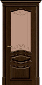 Недавно просмотренные - Дверь Браво Вуд Классик-51 дуб золотой, сатинато бронзовое художественное "Bronze Art"
