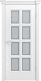 Недавно просмотренные - Дверь Текона шпон Фрейм 09 ясень белоснежный, сатинат белый с имитацией фацета