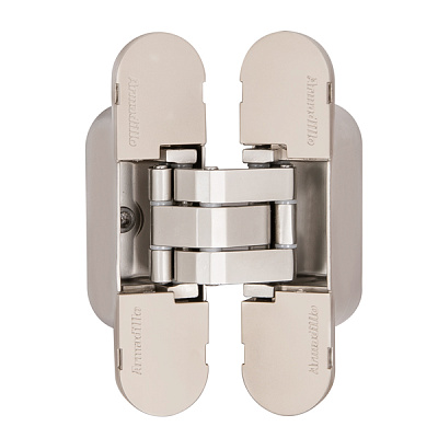 Петля скрытой установки Armadillo 9540UN3D SN матовый никель 40 кг