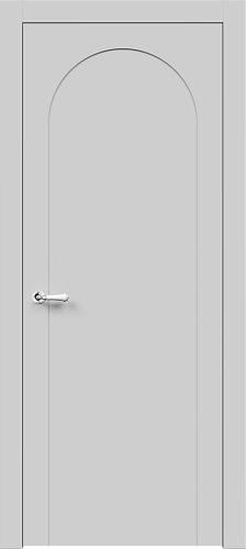 Дверь Вен эмаль RAL 7047, глухая