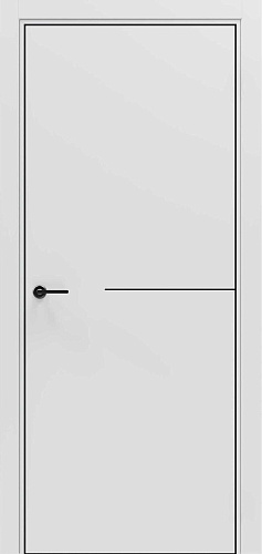 ДГ PZF-50.1 4AВ шелк белый, AL black с 4-х сторон