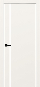 Недавно просмотренные - Дверь Эко 204 бежевый молдинг SB, кромка AL черная SB с 2-х сторон, глухая