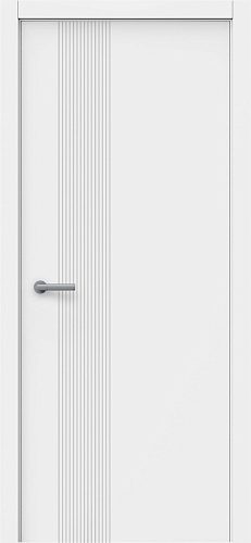 Дверь V Вижн-1 эмаль белая, глухая