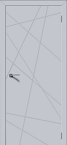 Недавно просмотренные - Дверь V Вектор эмаль лайтгрей, глухая