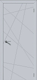 Дверь V Вектор эмаль лайтгрей, глухая