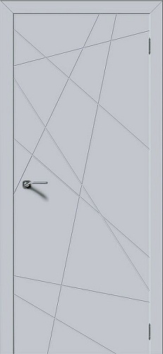 Дверь V Вектор эмаль лайтгрей, глухая