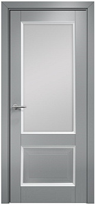 Недавно просмотренные - Дверь Оникс Тоскана 2 эмаль RAL 7040/белая, сатинат бронза