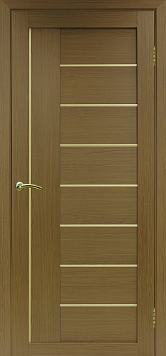 Дверь Эко 524.11 АПП орех молдинг SG, глухая