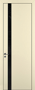 Недавно просмотренные - Дверь Z K2 полипропилен крем, ALU кромка черная, лакобель black classic, глухая