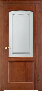 Недавно просмотренные - Дверь ПМЦ массив сосны 116ш коньяк, стекло матовое