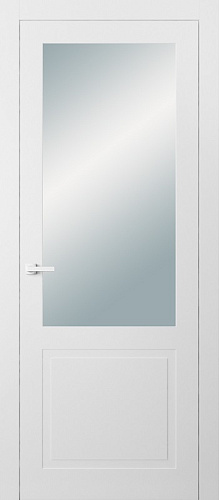 Дверь Кл2с эмаль белая, сатинат
