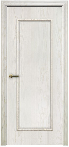 Дверь Оникс Турин жемчужный ясень, глухая