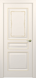 Недавно просмотренные - Дверь Z Ampir Т1 decor эмаль Pearl patina Gold, глухая