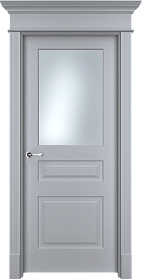 Недавно просмотренные - Дверь Нафта-3 эмаль RAL 7047, сатинат