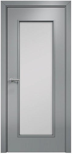 Дверь Оникс Турин эмаль RAL 7040, сатинат