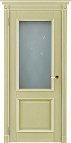 Недавно просмотренные - Дверь ДР массив дуба Афина эмаль слоновая кость, стекло мателюкс с гравировкой