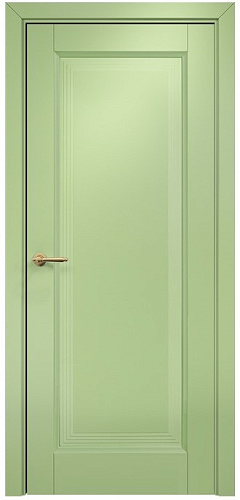 Дверь Оникс Тоскана 1 эмаль фисташковая, глухая