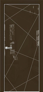 Недавно просмотренные - Дверь Оникс Арт, лакобель коричневый RAL 8028, пескоструй №5
