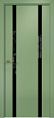 Схожие товары - Дверь Оникс Престиж 2 эмаль RAL 6021, глухая, триплекс черный