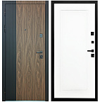 Недавно просмотренные - Входная дверь Матадор MXL-2 орех американский мокко/панель Лайн-1, белая матовая