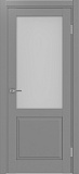 Дверь Эко 602.21 ОФ3 серый, сатинат