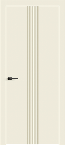 Дверь Лайн5 эмаль RAL 9001, глухая