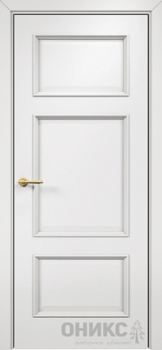 Дверь Оникс Прованс эмаль белая, глухая