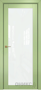 Недавно просмотренные - Дверь Оникс Сорбонна эмаль фисташковая, триплекс белый