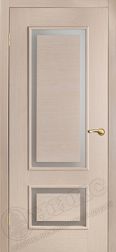 Дверь Оникс Премиум беленый дуб, глухая