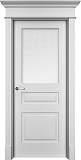 Дверь Нф3с эмаль белая, стекло Паве