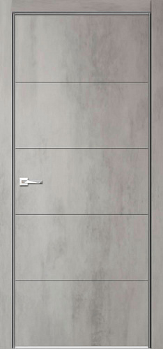Дверь V Лоярд эмалит Севилья 21 бетон светлый, глухая
