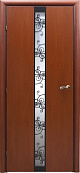 Схожие товары - Дверь Краснодеревщик 7302 бразильская груша, стекло художественное Винтаж