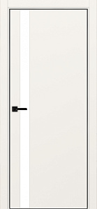 Недавно просмотренные - Дверь Эко 211 бежевый, кромка AL черная SB с 4-х сторон, lacobel белый