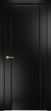 Дверь Оникс Престиж эмаль черная по МДФ, глухая