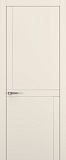 Дверь Z K20 полипропилен крем, молдинг серебро, глухая