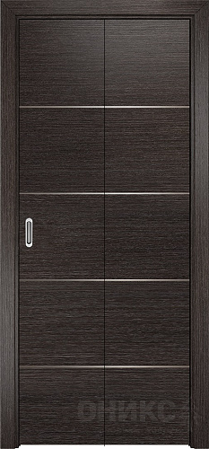 Дверь-книжка Оникс Трио абрикос тангентальный, глухая