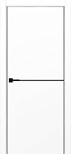Схожие товары - Дверь Эко 202 белый снежный молдинг SB, кромка AL черная SB с 2-х сторон, глухая