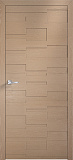 Дверь ПМЦ Design массив дуба Alveola капучино Ral 1019, глухая