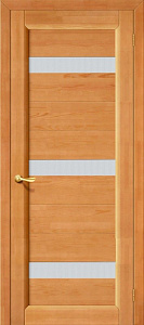 Недавно просмотренные - Дверь Vi Lario массив сосны Вега-2 ПЧО светлый орех, стекло "Кризет" белое