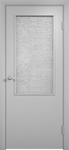 Дверь V финиш-пленка серая, армированное 58